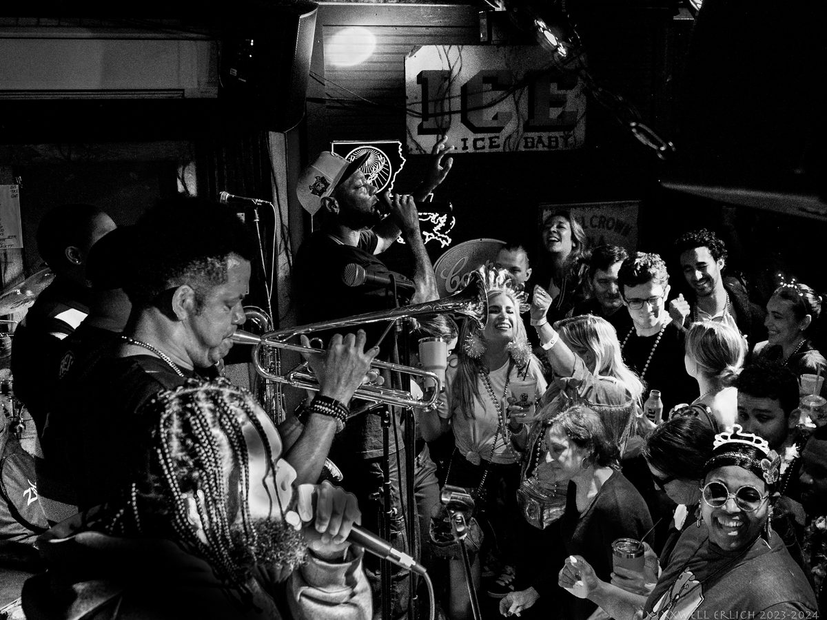 Live music photography by Maxwell Erlich - New Orleans 13